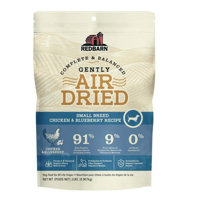 Redbarn Pet Products Air-Dried Small Breed Dog Food Chicken & Blueberry Redbarn