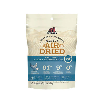 Redbarn Pet Products Air-Dried Small Breed Dog Food Chicken & Blueberry Redbarn