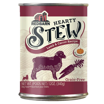 Redbarn Pet Products Hearty Stew All Life Stages Lamb & Carrot Wet Dog Food Redbarn