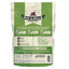 Back of a green and beige Redbarn Hickory BBQ Dur-A-Bulls Stick Healthy Dog Chew package, highlighting digestible, chicken-free ingredients, natural healthy chew, made in the USA, hickory BBQ flavor, and a full ingredient list with company info.