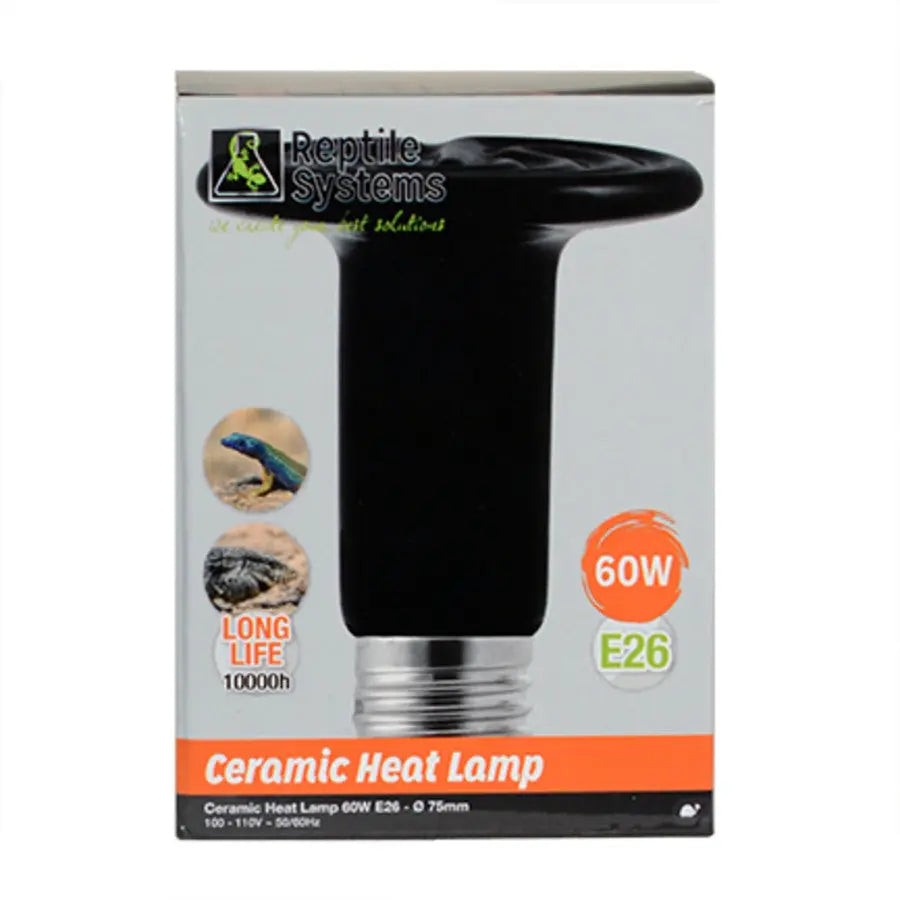 Reptile Systems Ceramic Heat Emitter Black Reptile Systems