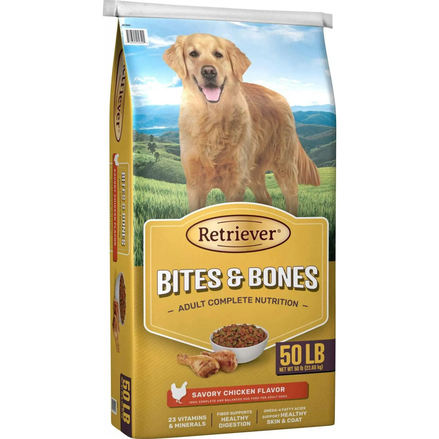 Retriever Bites & Bones Adult Dry Dog Food Retriever