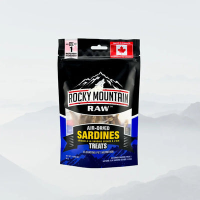 Rocky Mountain Raw Air Dried Sardines Pet Treats 1.4 oz Rocky Mountain Raw