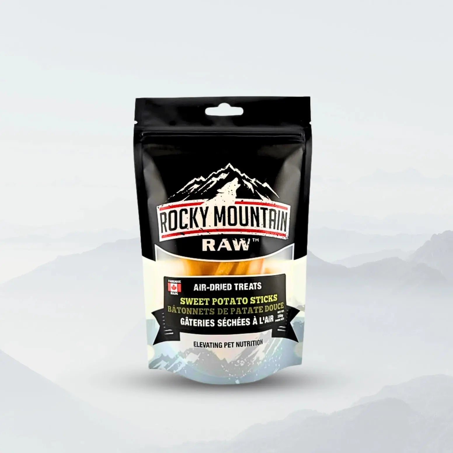 Rocky Mountain Raw Air Dried Sweet Potato Sticks Dog Treats 5.3 oz Rocky Mountain Raw