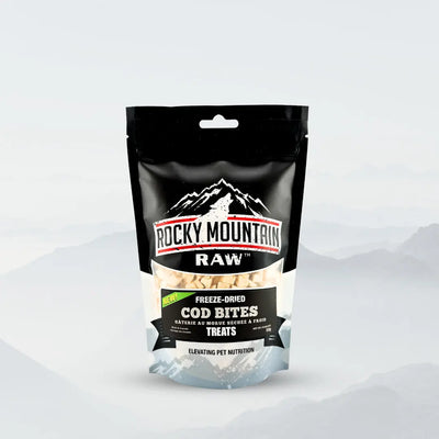 Rocky Mountain Raw Freeze-Dried Cod Bites Pet Treats 1.94 oz Rocky Mountain Raw