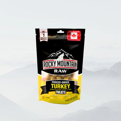 Rocky Mountain Raw Freeze-Dried Turkey Pet Treats 1.94 oz Rocky Mountain Raw