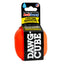 The Ruff Dawg Dawg-Cube Tough Dog Toy by Ruff Dawg is a bright orange, solid rubber toy in packaging for dogs up to 40 lbs and comes with a lifetime guarantee.