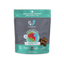 Shameless Pets Fintastic Catnip Crunchy Cat Treats 2.5oz—tuna and catnip treats in a teal and gray pouch, with omega 3 & 6 for skin and coat support; tasty, sustainable snacks your cat will love.