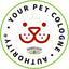Circular logo with a perfume bottle forming a pet face, encircled by “YOUR PET COLOGNE AUTHORITY.” Below, “Showseason Apricot Chamomile Pet Cologne” by Showseason highlights trusted fragrance for grooming sessions.