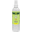 Showseason Spring Rain Dog Cologne for dogs & puppies, 8.5 oz (250 ml), has a clear spray bottle with a green and yellow label featuring white paw prints—cruelty-free and gives your pet a fresh fragrance.