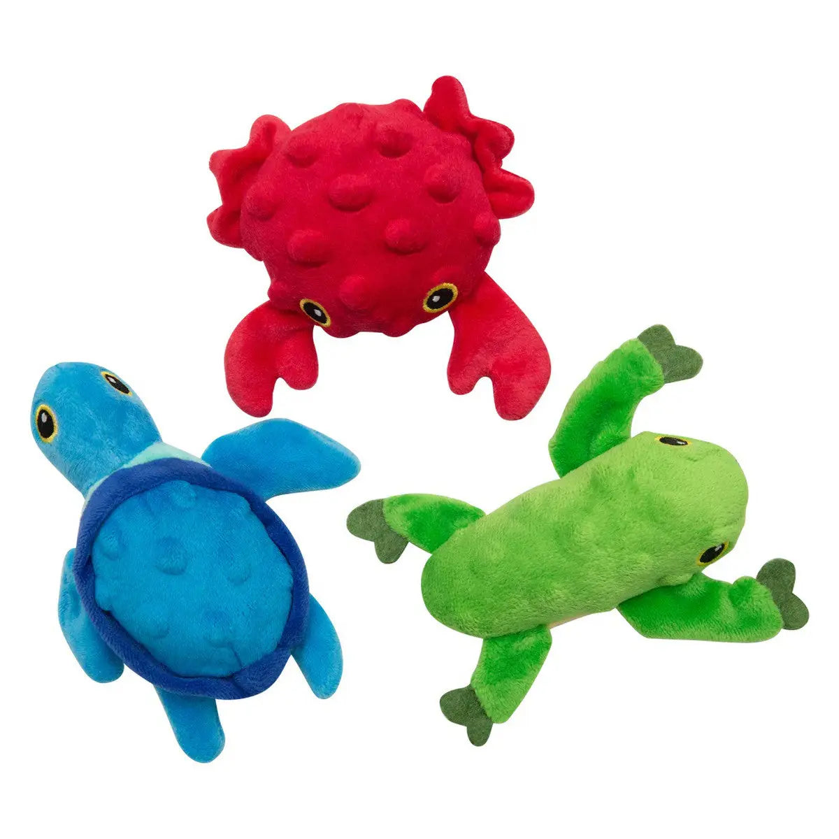 SnugArooz Lil Ocean Buddies Plush Dog Toys 3pk SnugArooz
