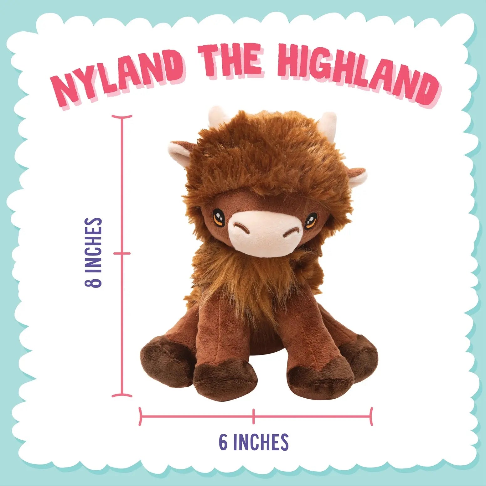 SnugArooz Nyland the Highland Dog Plush Toys SnugArooz