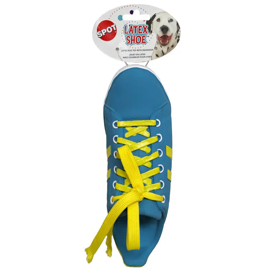 Spot Latex Shoes Dog Toy Assorted, 9 in Spot®
