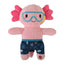 Spot Stuffing-Free Axolotl Dog Toy with Squeaker Assorted Spot