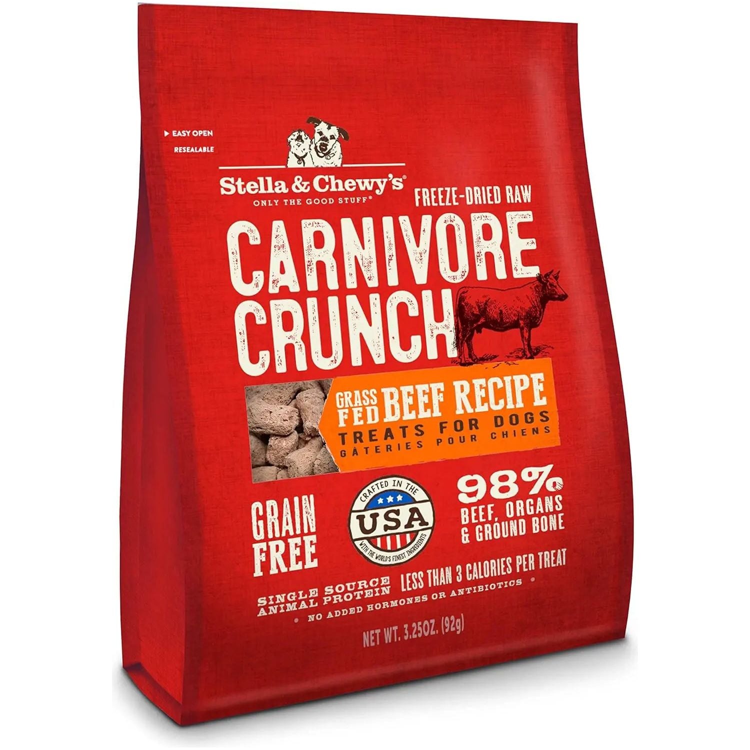 Stella & Chewy's Carnivore Crunch Freeze Dried Dog Treats 3.25 oz Stella & Chewy's