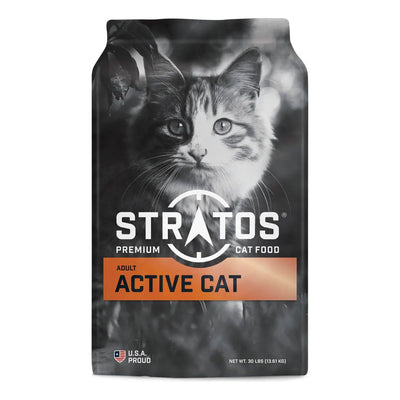 Stratos Active Cat Dry Cat Food 30 lb Stratos