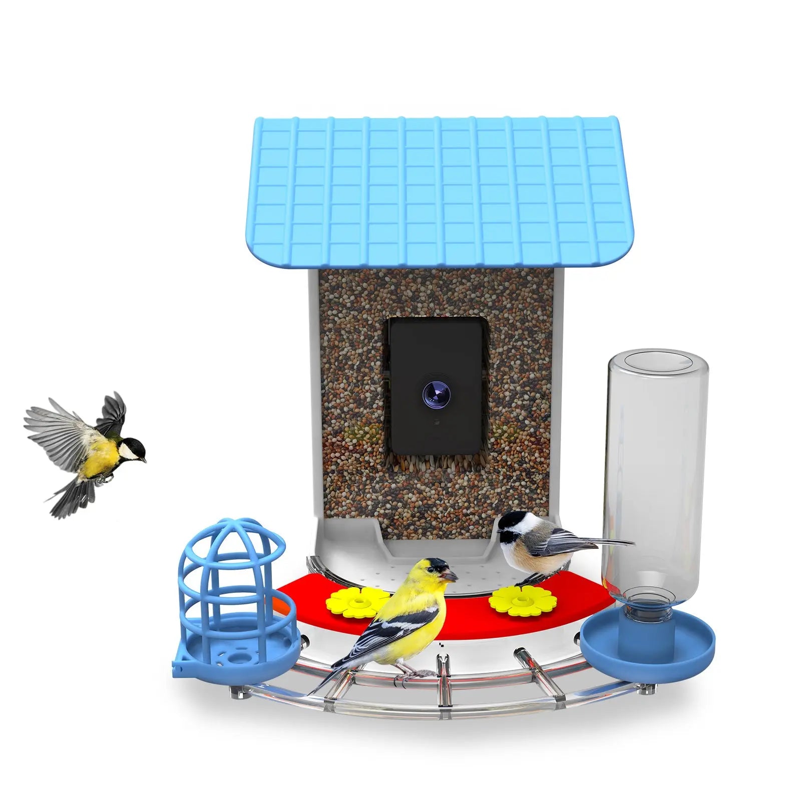 Talis-us Smart Bird Feeder Auto Capture Birds Videos & Motion Detection Wireless Camera Talis Us