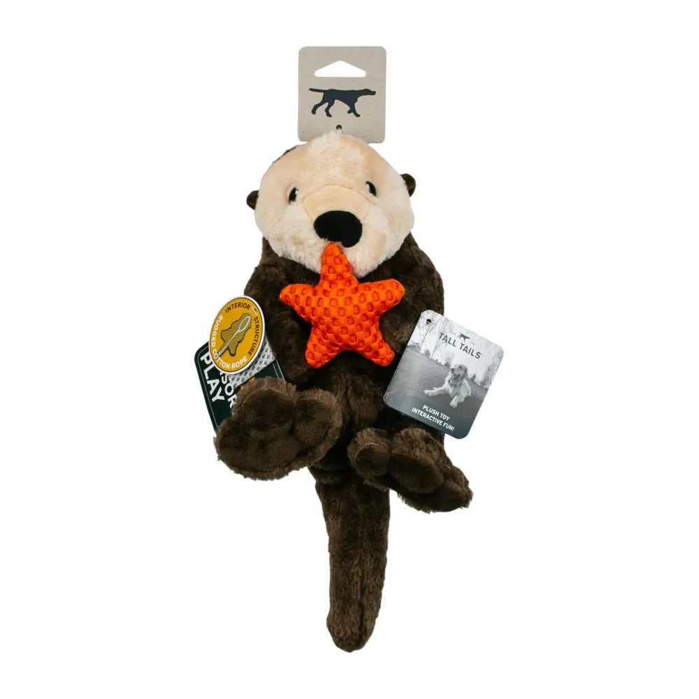 Tall Tails Otter Rope Body Dog Toy 13" Tall Tails