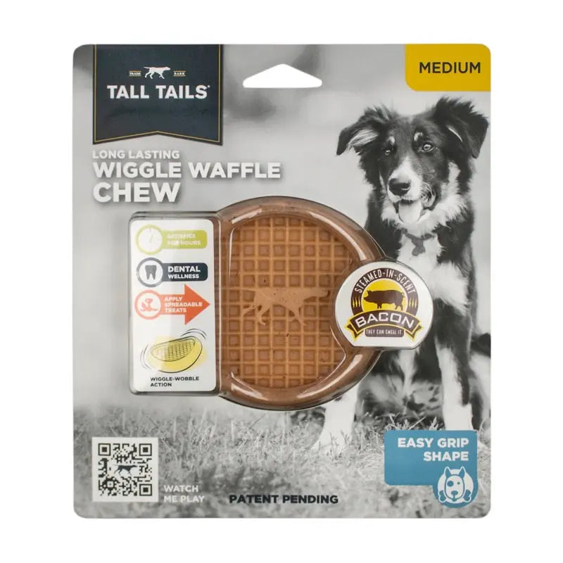 Tall Tails Wiggle Waffle Chew Dog Toy Tall Tails