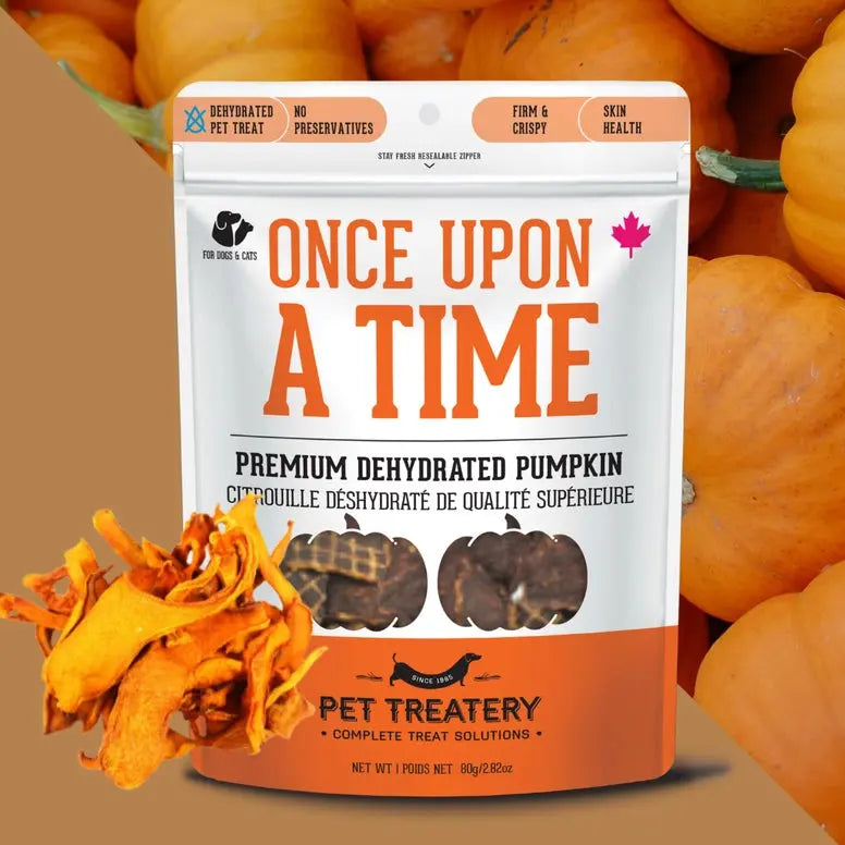 The Granville Island Pumpkin Dehydrated Pet Treat For Dogs & Cats Vegan 2.8 oz Granville