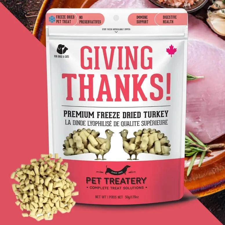 The Granville Island Turkey Freeze-Dried Pet Treats 1.7oz Granville