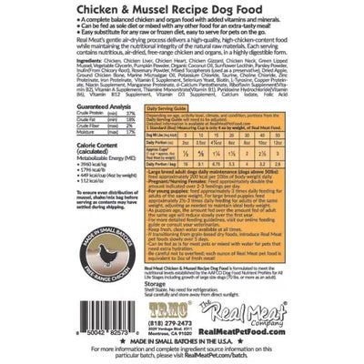 The Real Meat Company Air-Dried Chicken with Mussels Dog Food 2lb Real Meat®
