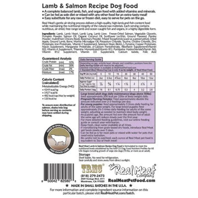 The Real Meat Company Air-Dried Lamb with Salmon Dog Food 2lb Real Meat®