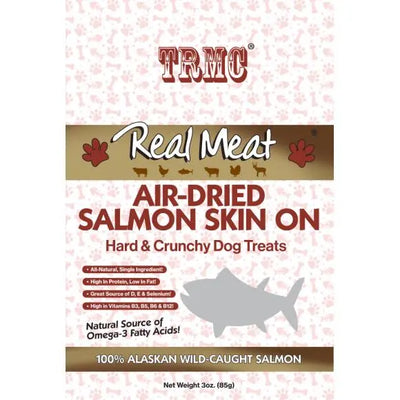 The Real Meat Company Air-Dried Salmon Skin On Dog Treats 3oz Real Meat®
