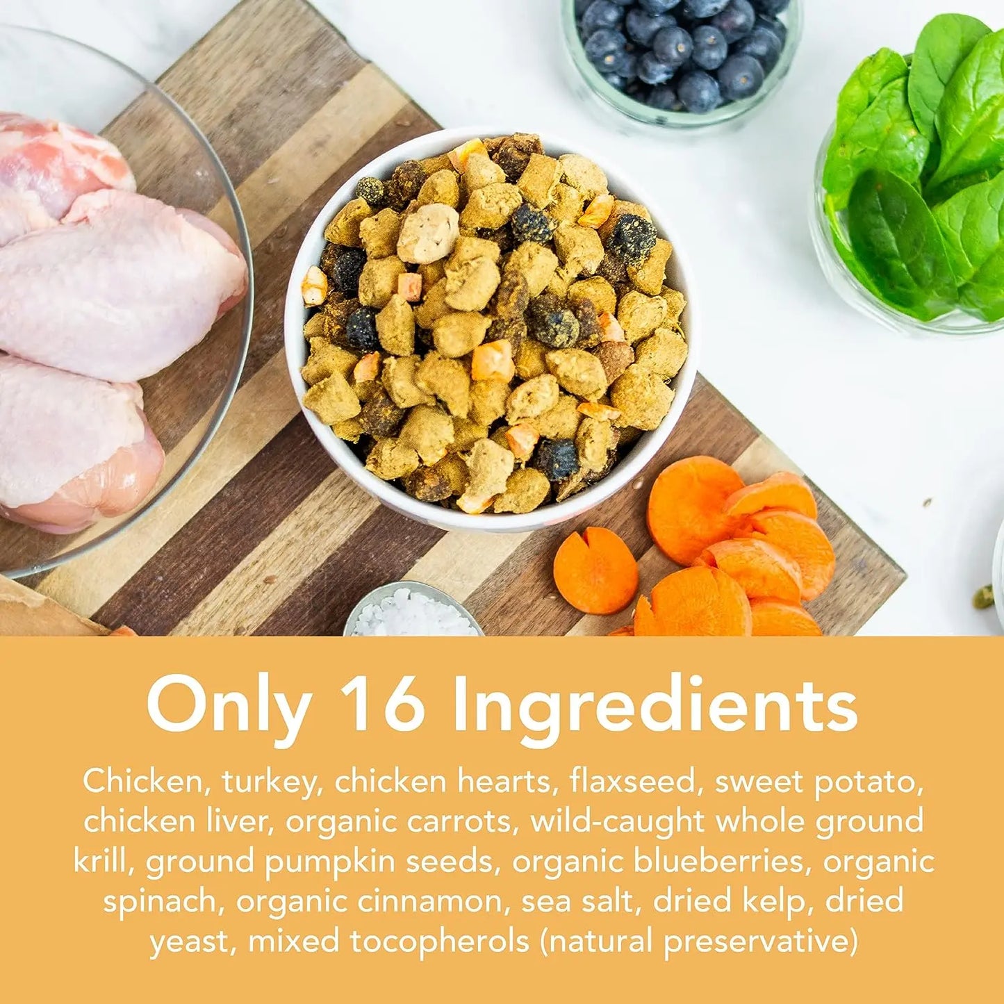 The Simple Food Project Chicken & Turkey Recipe Freeze Dried Raw Food for Dogs The Simple Food Project