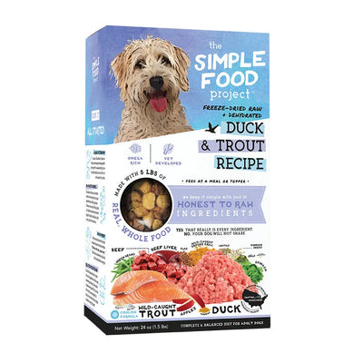 The Simple Food Project Duck & Trout Recipe for Dogs The Simple Food Project
