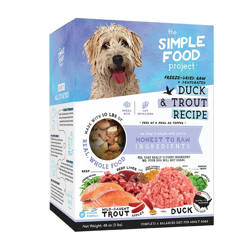 The Simple Food Project Duck & Trout Recipe for Dogs The Simple Food Project