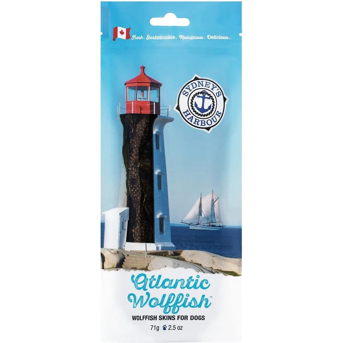 This & That Atlantic Wolffish Dehydrated Cat & Dog Treat 2.5oz This & That