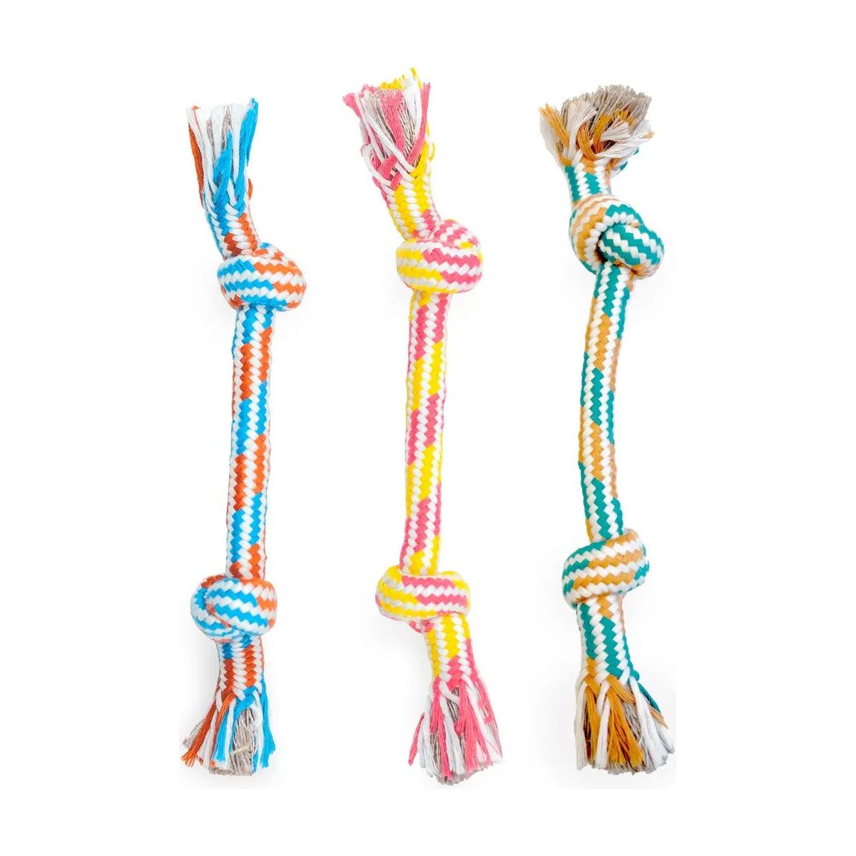 ThoozyPet 2-Knot Rope Dog Toy 8.5" ThoozyPet