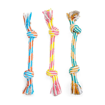 ThoozyPet 2-Knot Rope Dog Toy 8.5" ThoozyPet