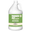 The ThoozyPet 4-in-1 Shampoo/Conditioner White Tea & Pear by ThoozyPet cleans, conditions, detangles, and moisturizes pets; its formula can be diluted up to 20:1 for longer use and features a refreshing White Tea & Pear scent.