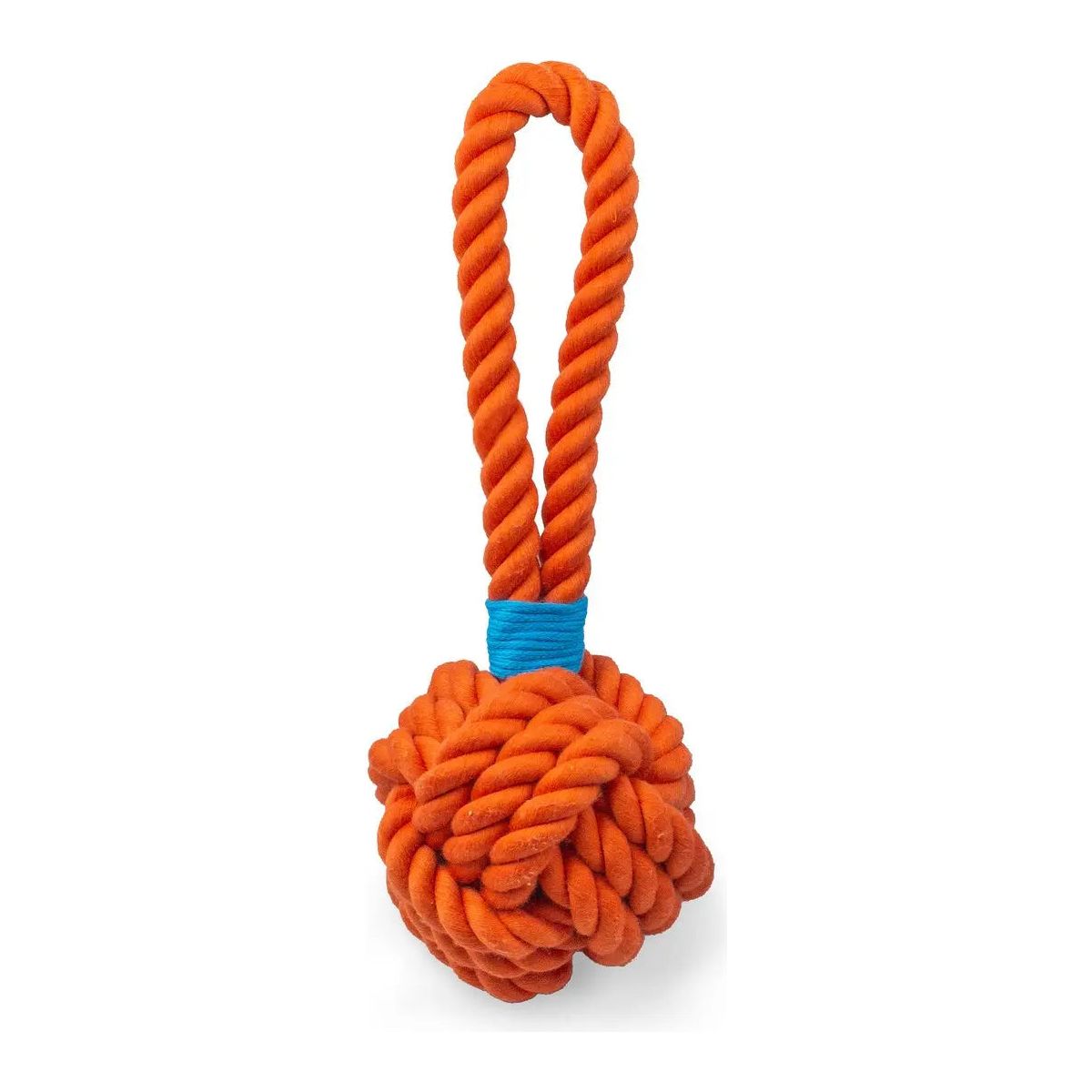 ThoozyPet Ball Tug Rope Dog Toy with Handle ThoozyPet