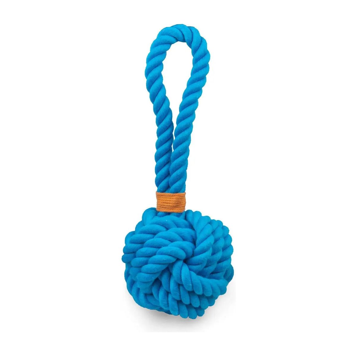 ThoozyPet Ball Tug Rope Dog Toy with Handle ThoozyPet