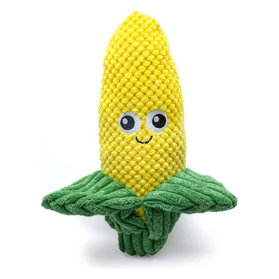 ThoozyPet Corn Plush Dog Toy 10" ThoozyPet