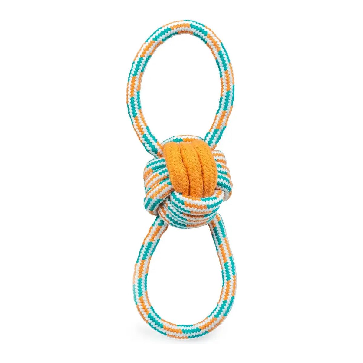 ThoozyPet Figure 8 Knot Ball Rope Dog Toy ThoozyPet