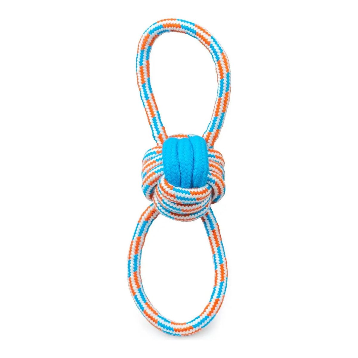 ThoozyPet Figure 8 Knot Ball Rope Dog Toy ThoozyPet