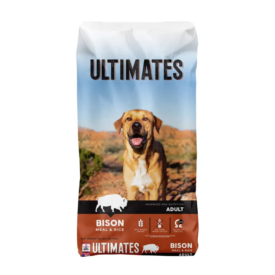 Ultimates Bison & Rice Dry Dog Food Ultimates