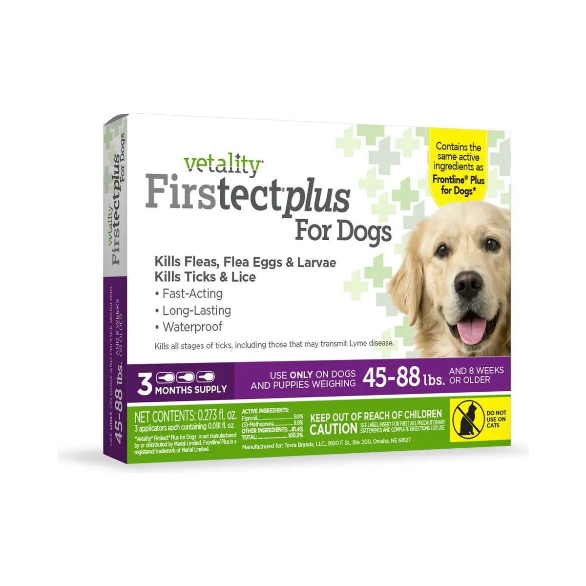 Vetality Firstect Plus For Dogs Tevra Brands