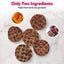 Vitafur Barkin Burger Lamb & Pumpkin Dog Treat 4 oz Vitafur