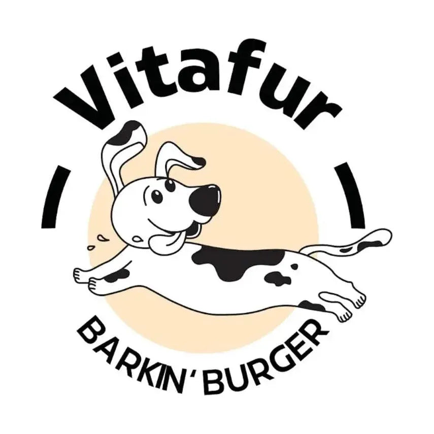 Vitafur Barkin Burger Nature's Beef & Sweet Potato Dehydrated Dog Treats Vitafur