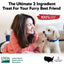Vitafur Barkin Burger Nature's Beef & Sweet Potato Dehydrated Dog Treats Vitafur