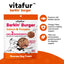 Vitafur Barkin Burger Salmon & Pumpkin Dog Treat 4 oz Vitafur