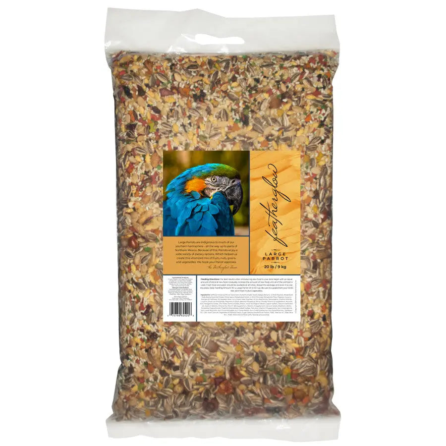 Volkman Seed Company Featherglow Large Parrot Food Treat Volkman Seed Company