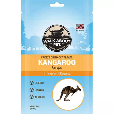 Walk About Pet Kangaroo Freeze Dried Cat Treat Walk About Pet