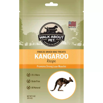 Walk About Pet Kangaroo Freeze Dried Dog Treat Walk About Pet