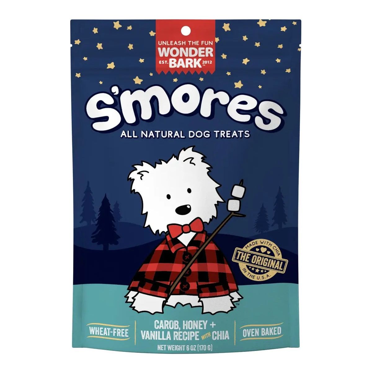 Wonder Bark Everydays S'mores Dog Biscuits 6oz Wonder Bark